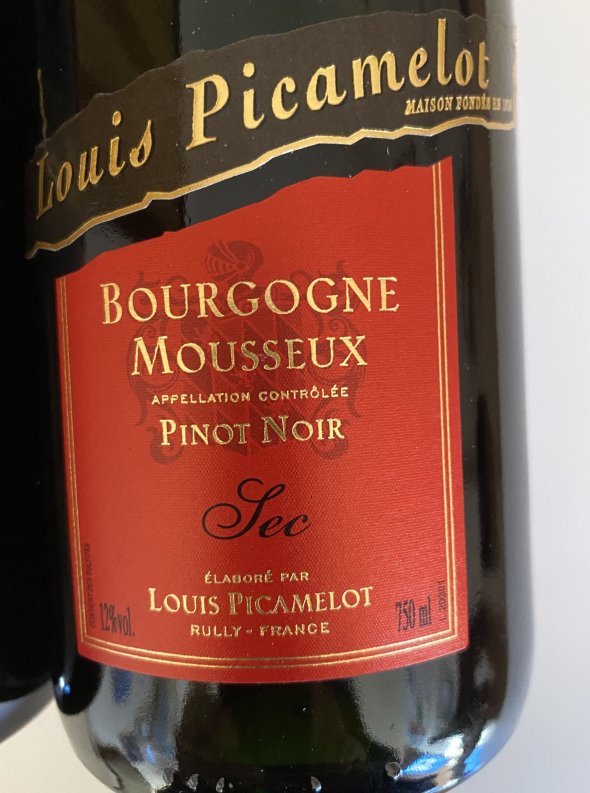 Maison Louis Picamelot Bourgogne Mousseux Pinot Noir Sec