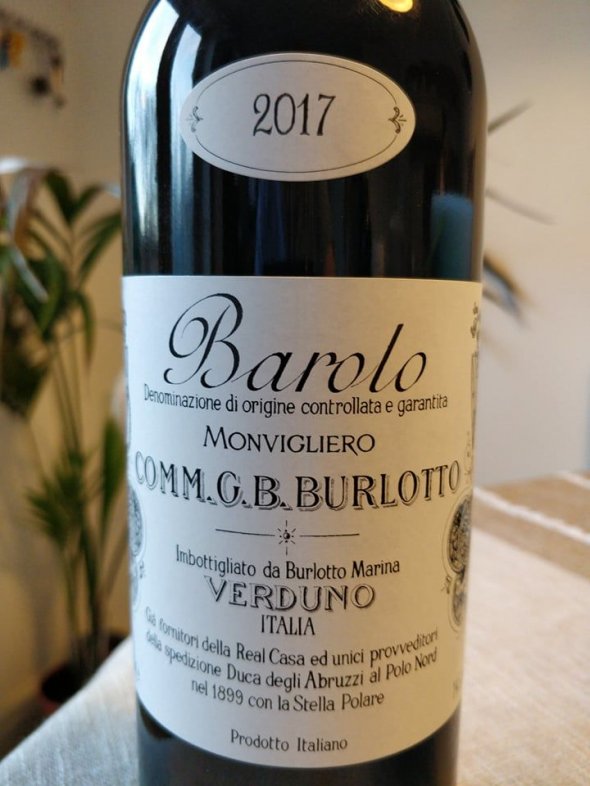 G. B. Burlotto Barolo Monvigliero 2017