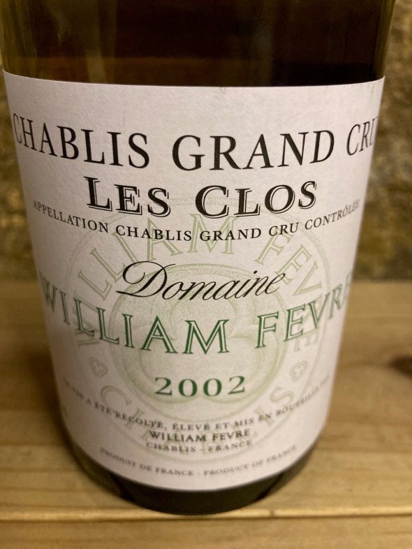Domaine William Fevre, Chablis Grand Cru, Les Clos