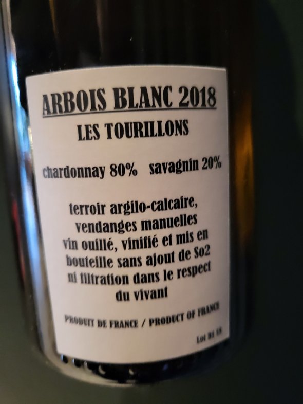 Bruyere Renaud & Houillon Adeline, Les Tourillons, Arbois