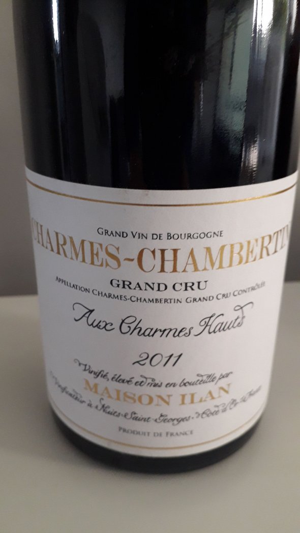 Maison Ilan, Charmes-Chambertin Grand Cru, Charmes Haute