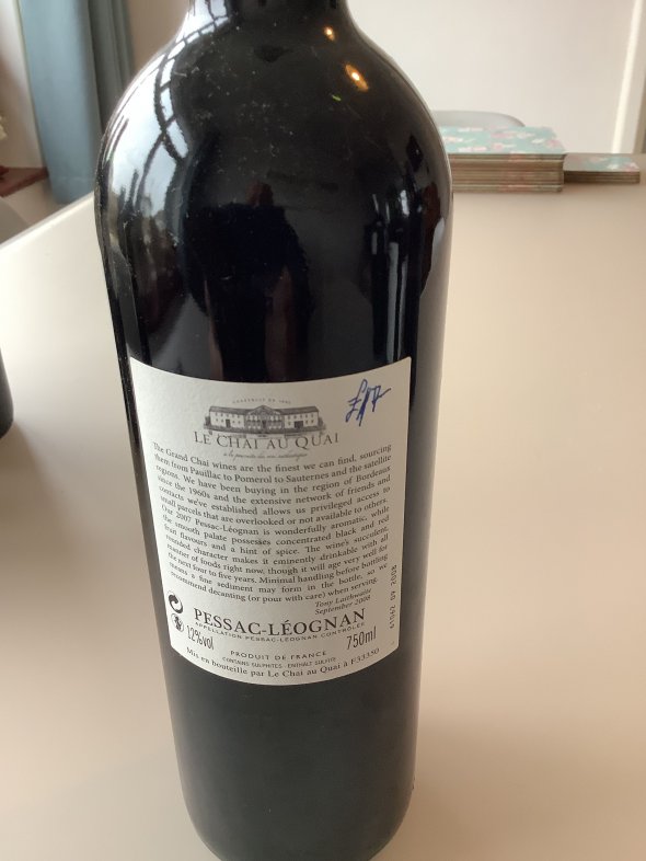 Le Grand Chai Pessage-Leognan 2007
