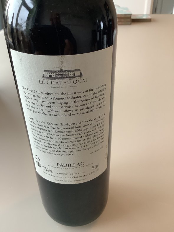 Le Grand Chai Pauillac 2007