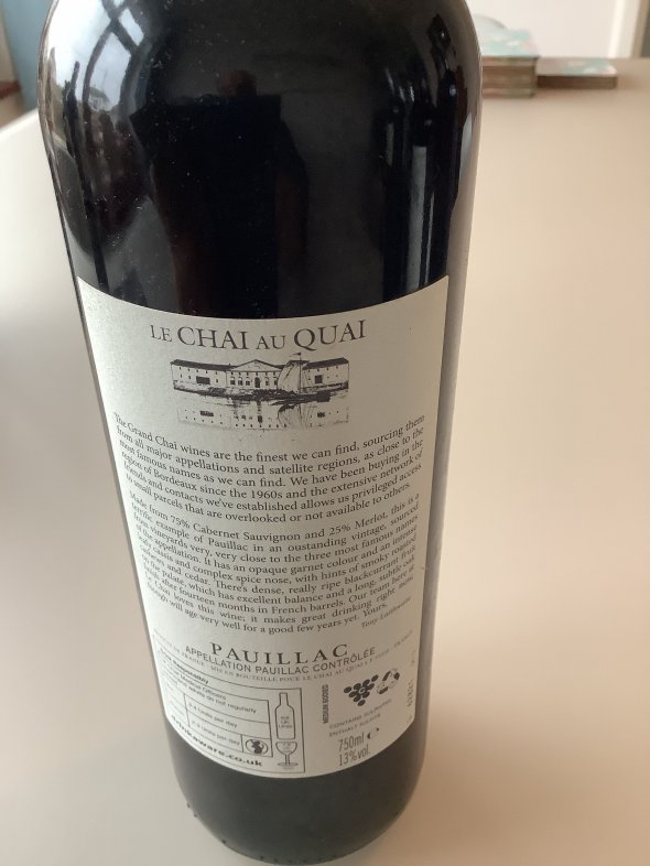 Le Grand Chai Pauillac 2009