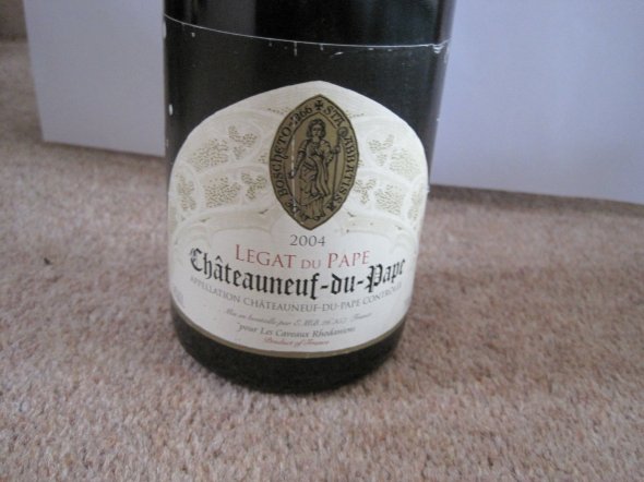 Legat du Pape Chateauneuf du Pape