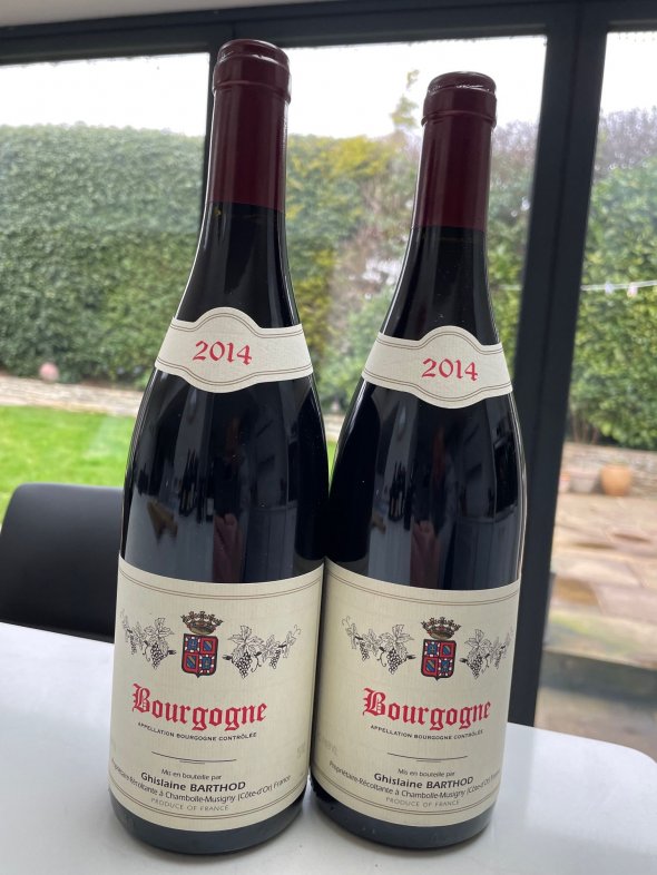Ghislaine Barthod, Bourgogne, Rouge