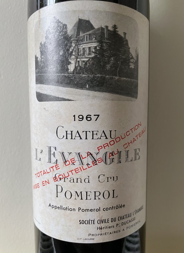 1967 Chateau L'Evangile, Pomerol