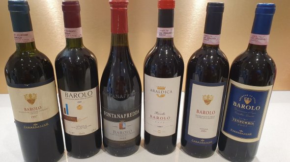 6x fully mature DOCG Barolos