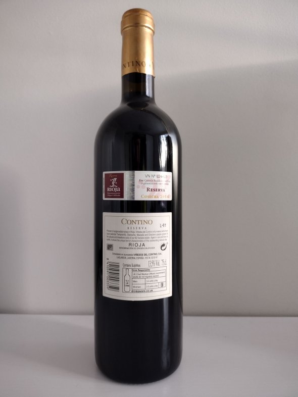 CVNE, Contino Reserva, Rioja