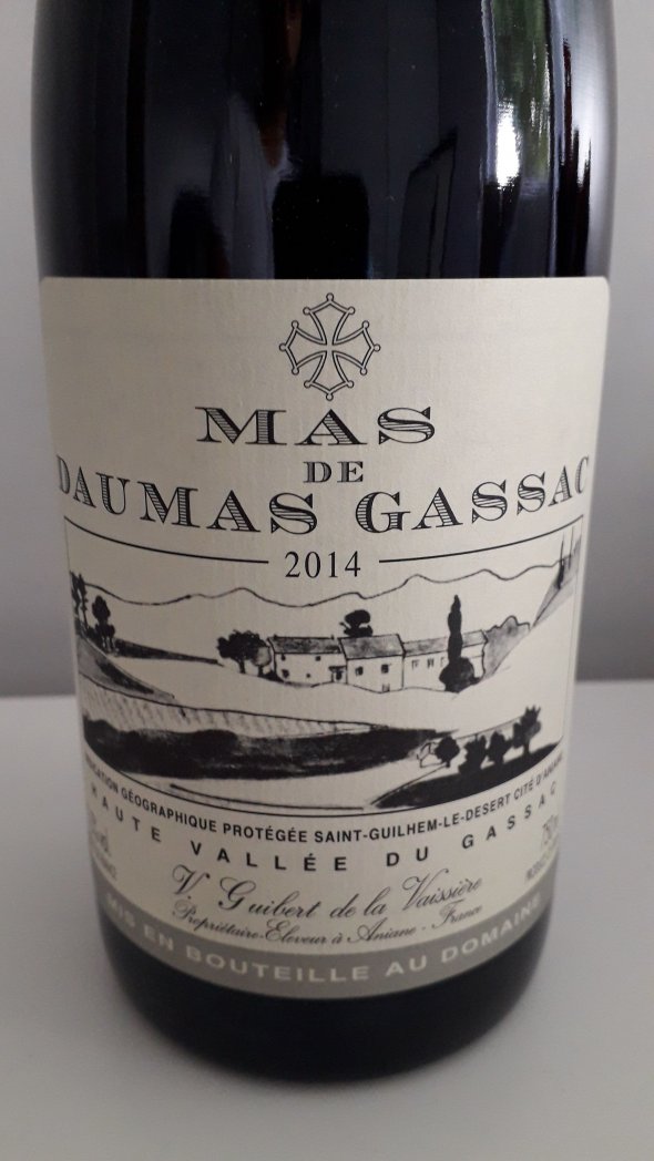 Mas de Daumas Gassac, Rouge, Saint-Guilhem-le-Desert IGP