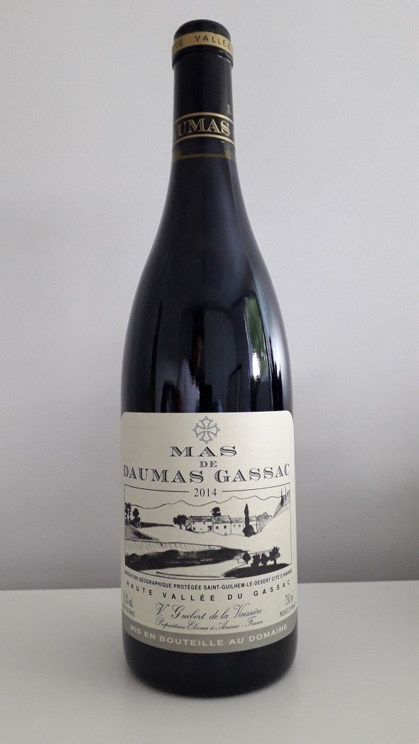 Mas de Daumas Gassac, Rouge, Saint-Guilhem-le-Desert IGP