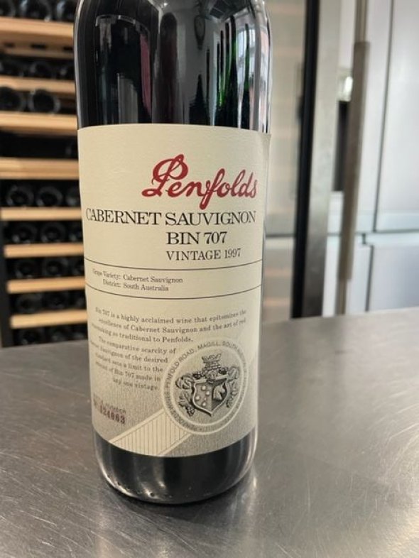 Penfolds, Bin 707 Cabernet Sauvignon, South Australia