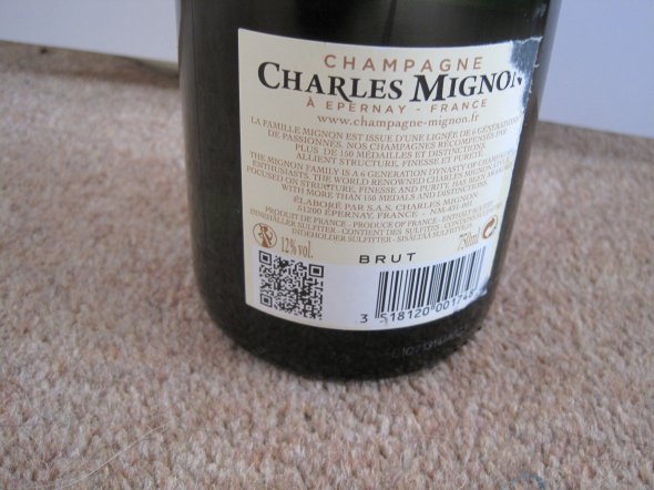 Charles Mignon, Premium Reserve Brut Champagne