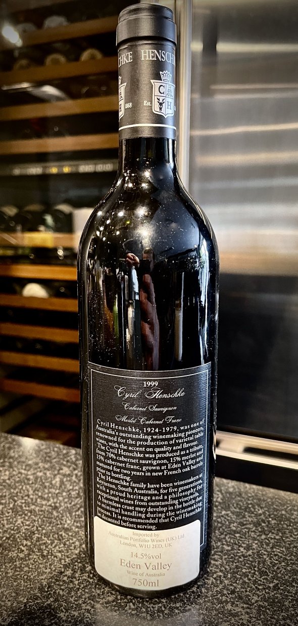 Henschke, Cyril Henschke Cabernet Sauvignon, Eden Valley