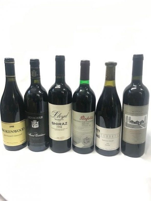 A Mixed Lot of 6 Fine Australian Reds