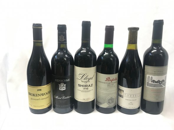 A Mixed Lot of 6 Fine Australian Reds