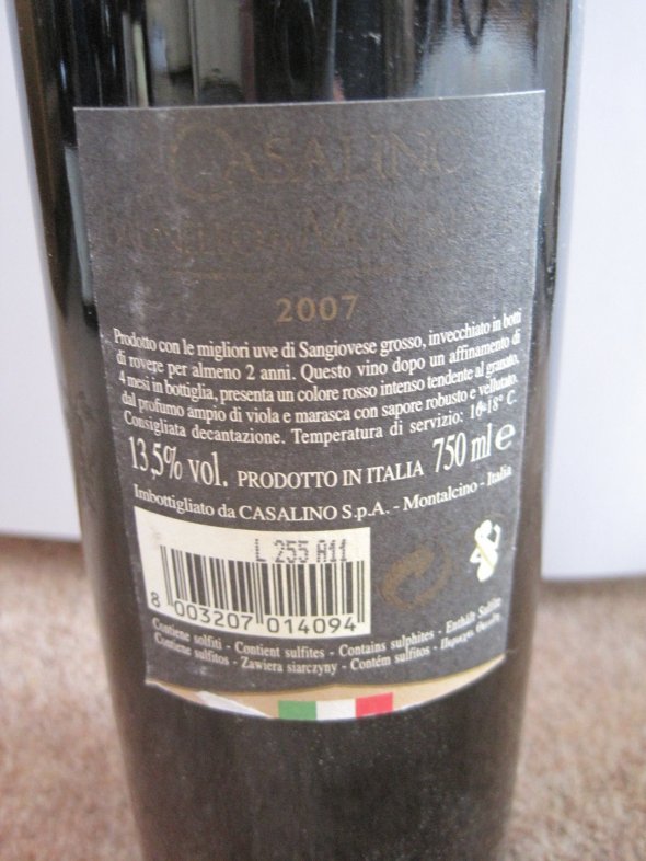 Bonacchi Casalino Brunello di Montalcino