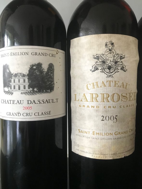 Chateau L'Arrosee Grand Cru, Saint-Emilion; Chateau Chauvin Grand Cru, St-Emilion; Chateau Dassault Grand Cru, St-Emilion; Chateau Monbousquet Grand Cru, St-Emilion; Chateau La Bienfaisance "Sanctus" Grand Cru, St-Emilion; Clos Rene, Pomerol 
