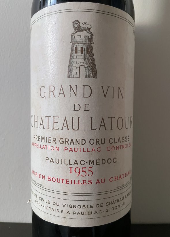 1955 Chateau Latour Premier Cru Classe, Pauillac