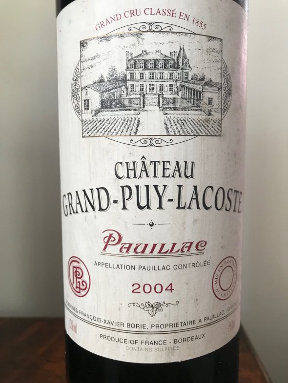 Chateau Grand-Puy-Lacoste 5eme Cru Classe, Pauillac 2003 and 2004