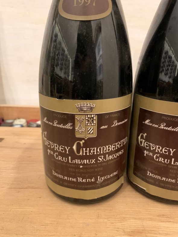 Rene Leclerc, Gevrey-Chambertin Premier Cru, Lavaut Saint-Jacques