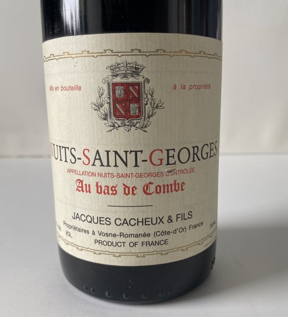 Jacques Cacheux, Nuits-Saint-Georges, Au Bas de Combe