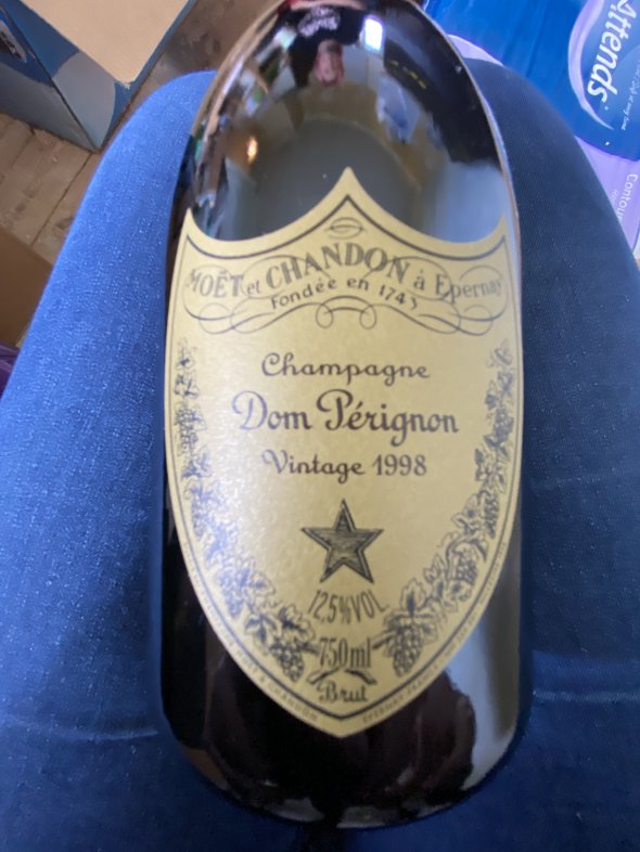Dom Perignon vintage champagne