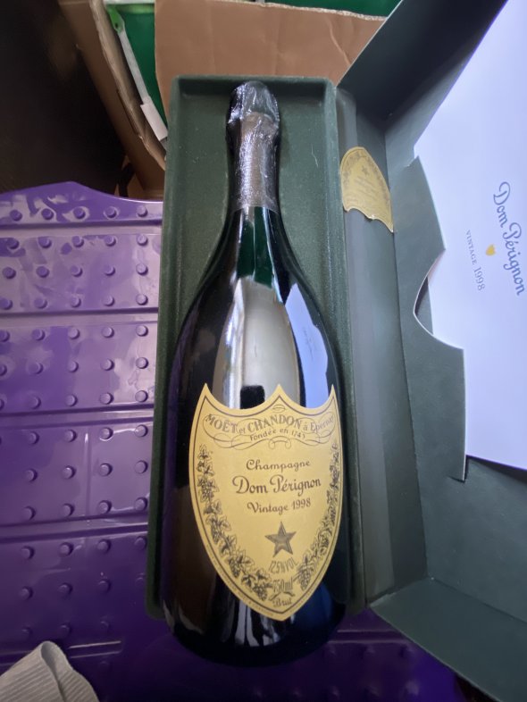 Dom Perignon vintage champagne