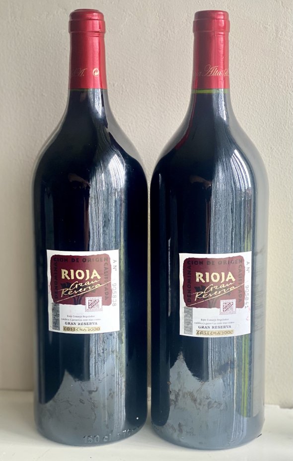 2 x Magnum (150cl) La Rioja Alta, Gran Reserva 904, Rioja
