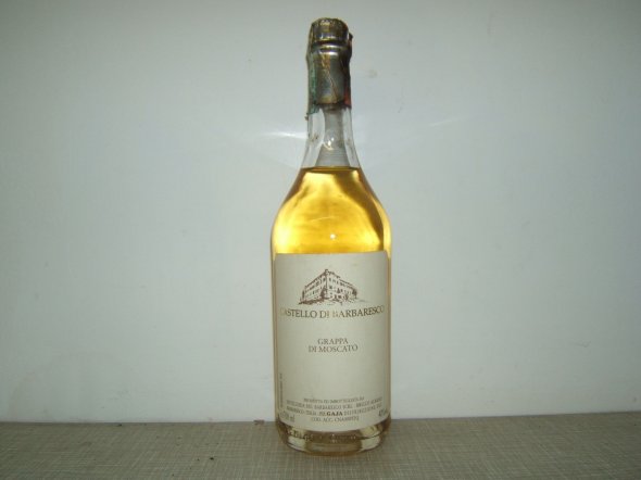 Castello di Barbaresco (Gaja), Grappa di Moscato