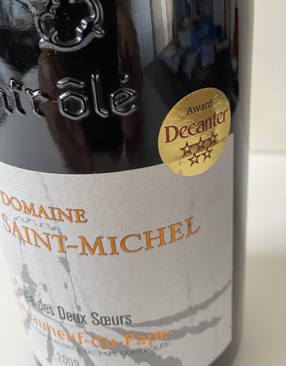 Domaine Tour Saint-Michel, Chateauneuf-du-Pape, Deux Soeurs