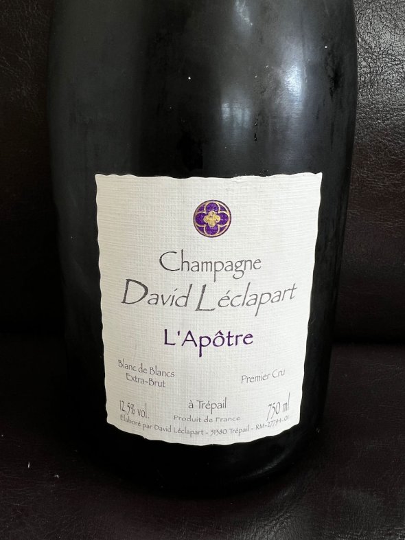 David Leclapart, Apotre Blanc de Blancs Extra Brut Premier Cru