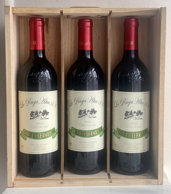 3 x La Rioja Alta, Gran Reserva 904, Rioja
