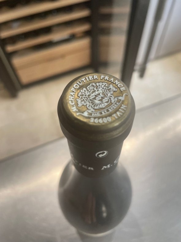 M. Chapoutier, Hermitage, l'Ermite Blanc 100 pts RP