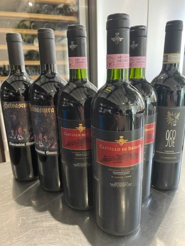 Tuscan italian collection x 6