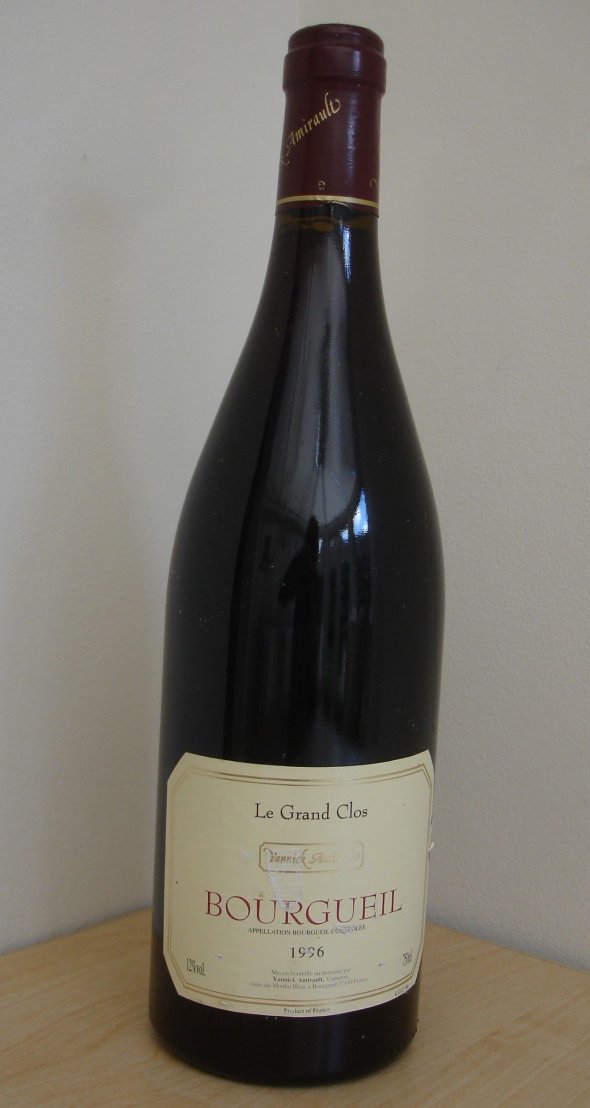 Yannick Amirault, Touraine, Bourgueil Grand Clos