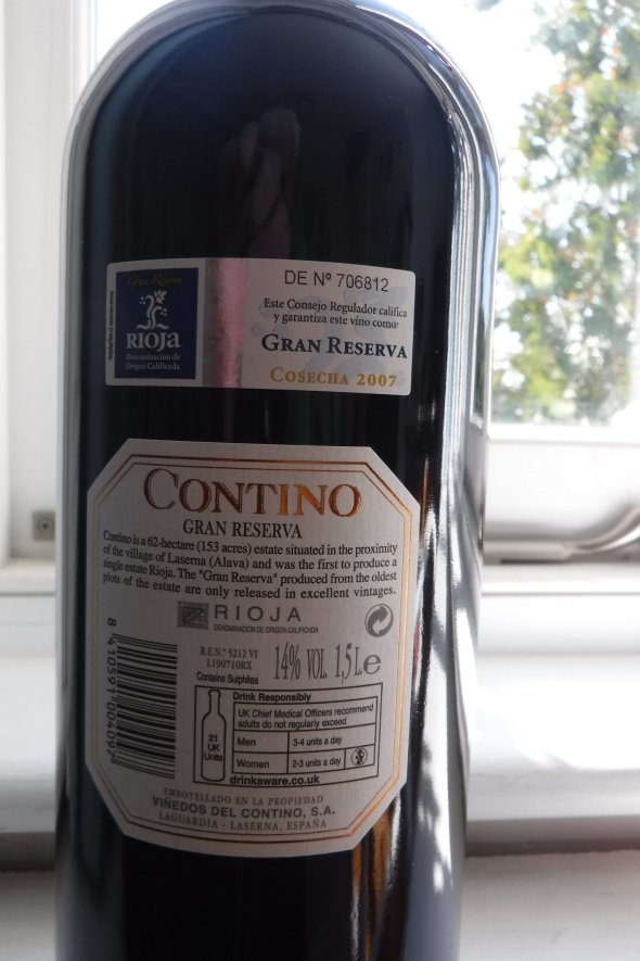 CVNE Vinedos del Contino Gran Reserva Magnum 