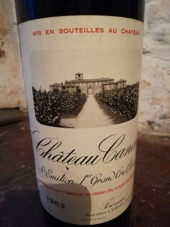 Chateau Canon saint emilion 1st grand Cru Classe 