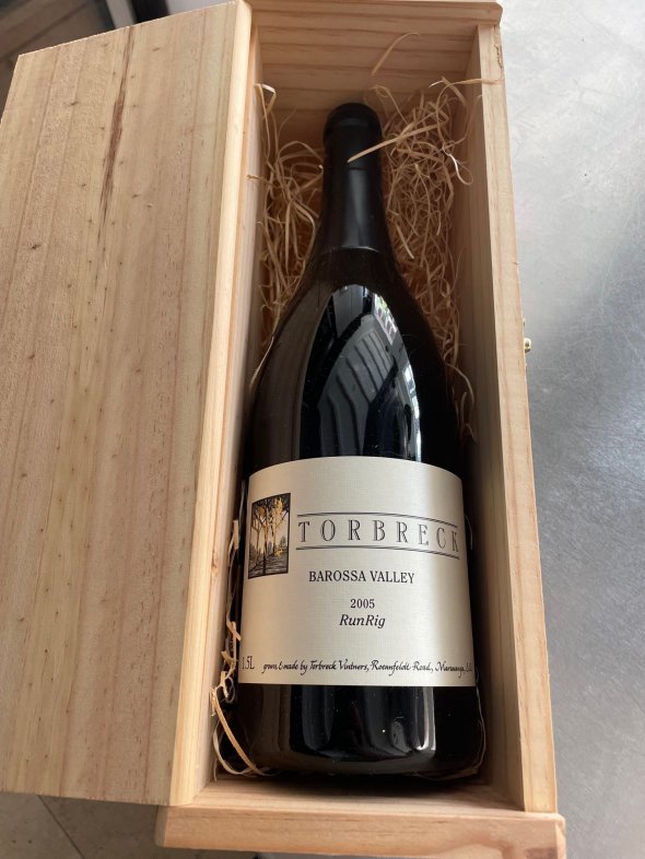 Torbreck, RunRig, magnum Barossa Valley 100pts