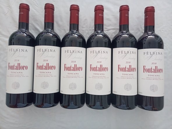 Felsina, Fontalloro, IGT Robert Parker 95 Suckling 94