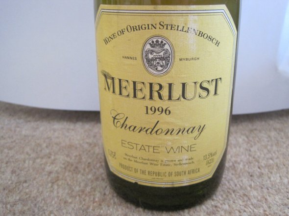 Meerlust, Chardonnay, Stellenbosch