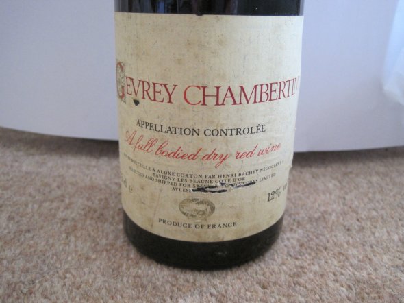 Henri Bachey, Gevrey Chambertin