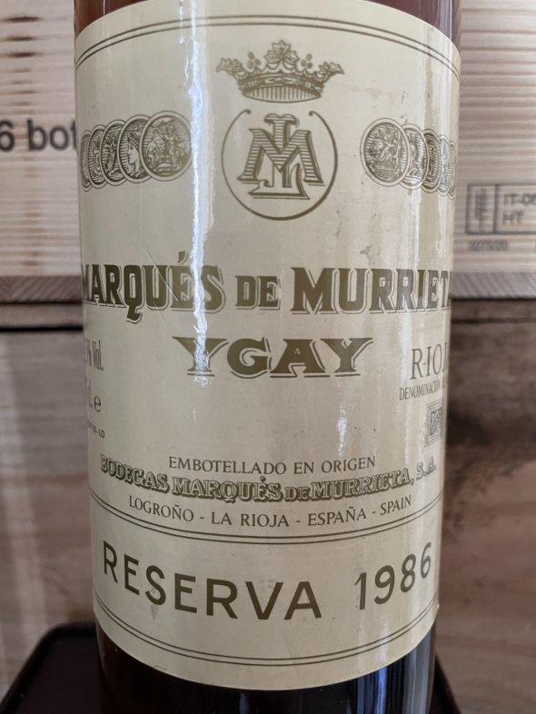 Marques de Murrieta, Castillo Ygay Gran Reserva, Rioja