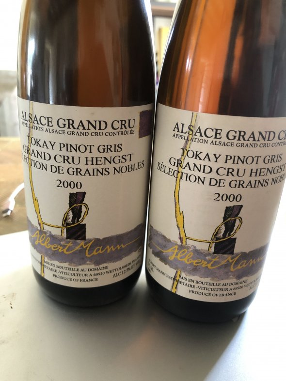 Tokay pinot gris SGN grand cru Hengst 