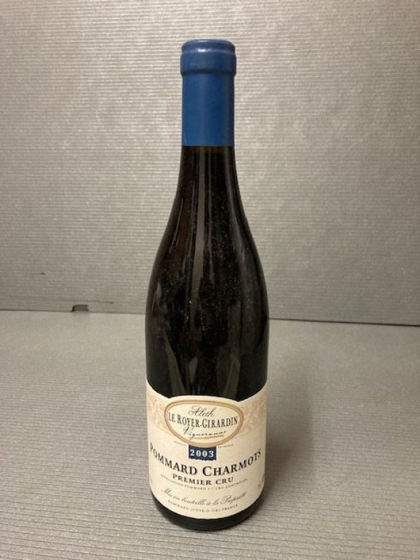 Pommard Charmots Premier Cru