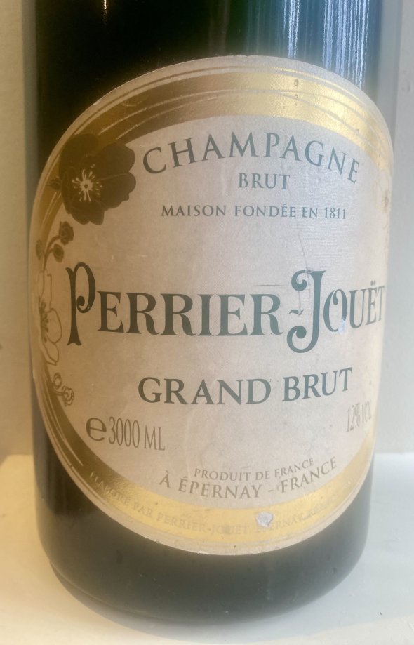 Double Magnum Bottle of Perrier Jouet, Grand Brut Champagne