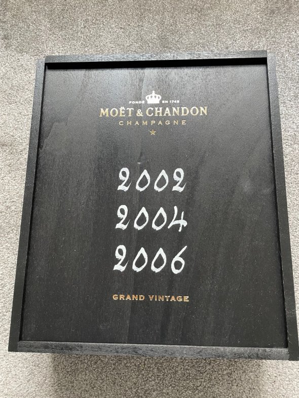 Moet & Chandon, Grand Vintage Assortment Case 2002, 2004, 2006