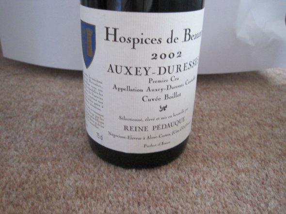 Reine Pedauque, Auxey-Duresses 1er Cru, Hospices de Beaune Cuvee Boillot
