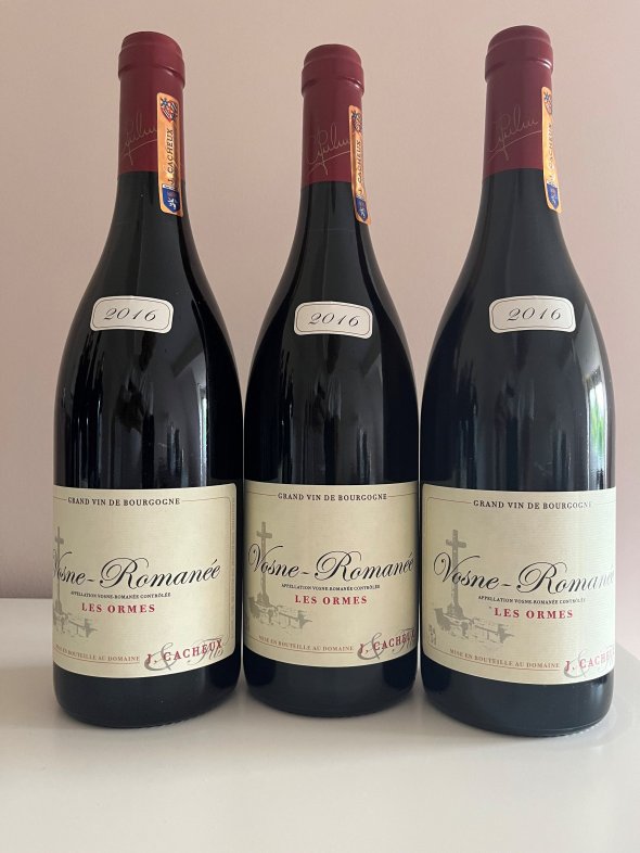 Vosne Romanee Les Ormes, Jacques Cacheux