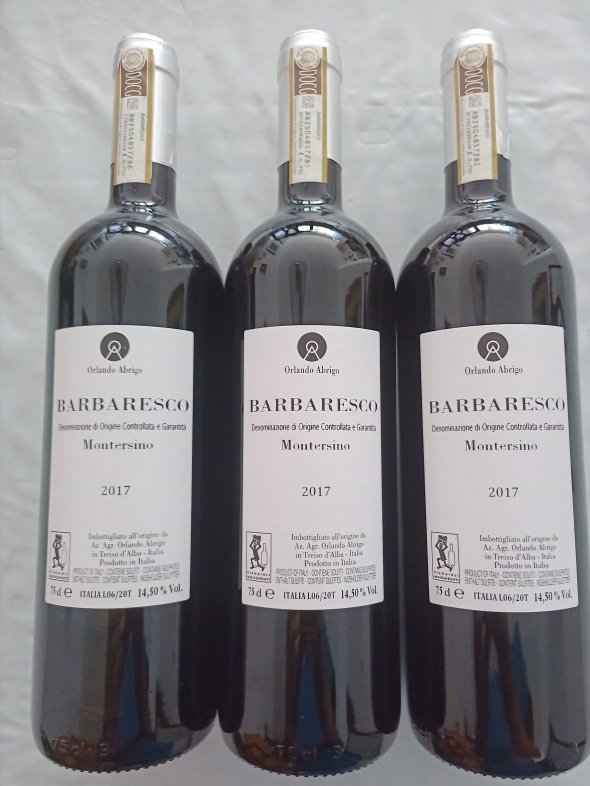 Orlando Abrigo, Barbaresco, Vigna Montersino